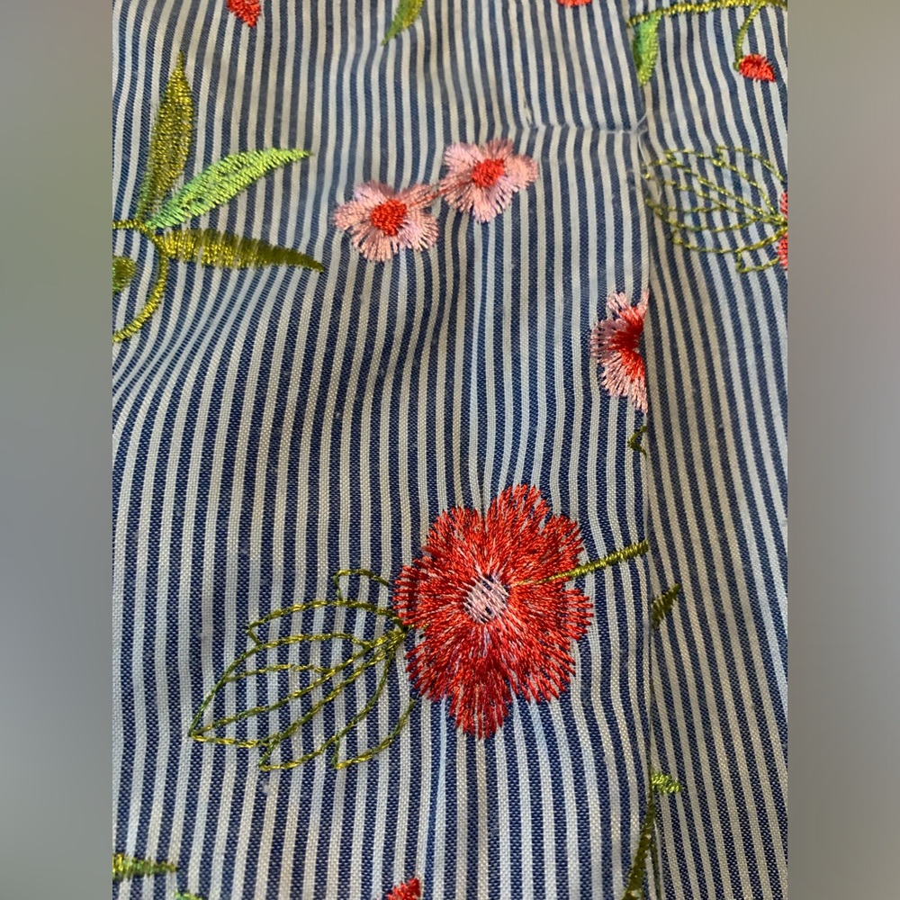 BCBGeneration Embroidered Shirt Dress - Picture 14 of 15
